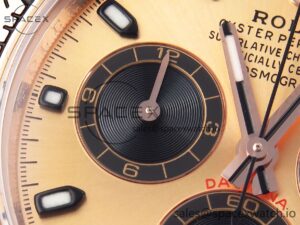 Rolex Daytona 116505 KING 1:1 Best Edition RG/Black Dial on RG Bracelet SA4130 - Image 13