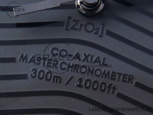 Omega SEAMASTER 300M 43.5MM BLACK CERAMIC VSF 1:1 BEST EDITION BLACK DIAL ON BLACK RUBBER STRAP A8806 - Image 10