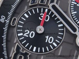 Audermars Piguet Royal Oak Offshore 42mm SS APF 1:1 Best Edition Gray Dial Black Markers on SS Bracelet A7750 - Image 13