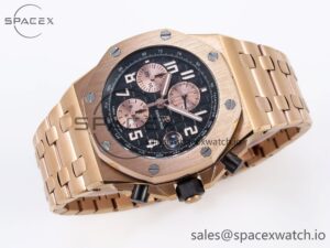Audemars Piguet Royal Oak Offshore 42mm RG/RG Black/Gold APF A3126 - Image 6