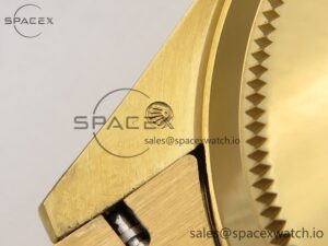 Rolex DayDate 36mm YG/YG Pres Orange Gradient Dial RAF A2834 - Image 22