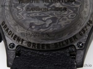Rolex Daytona DIW Carbon/SS Case and Bezel DIWF Edition Green Dial on Black Nylon Strap A7750 - Image 20