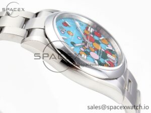 Rolex Oyster Perpetual 126000 36mm EWF 1:1 Best Edition 904L Steel Celebration Dial A3230 - Image 8