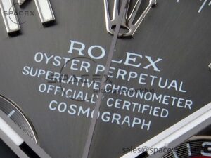 Rolex Daytona 116509 SS OMF Best Edition Gray Numeral Dial on SS Bracelet A7750 (Slim Movement) - Image 9