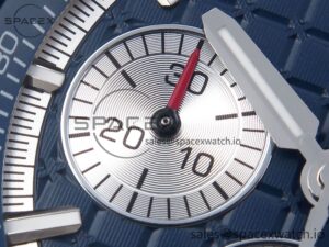 Audermars Piguet Royal Oak Offshore 44mm SS Bezel APF 1:1 Best Edition Blue/Silver Dial on Blue Rubber Strap A4401 - Image 13