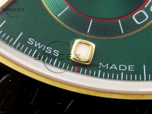 Rolex Daytona 116508 KING 1:1 Best Edition Green Dial on YG Bracelet SA4130 - Image 12