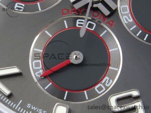 Rolex Daytona 116509 SS OMF Best Edition Gray Numeral Dial on SS Bracelet A7750 (Slim Movement) - Image 11