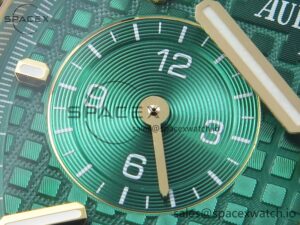 Audermars Piguet Royal Oak Chrono 26331 YG IPF 1:1 Best Edition Green Dial on YG Bracelet A7750 - Image 13