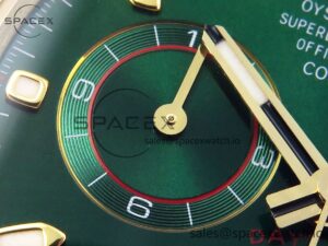 Rolex Daytona 116508 KING 1:1 Best Edition Green Dial on YG Bracelet SA4130 - Image 13