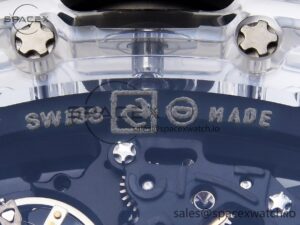 Richard Mille RM035 Transparent SONIC Best Edition Skeleton Dial on Black Nylon Strap Clone RMUL2 - Image 18