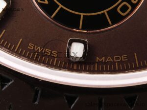 Rolex Daytona 116505 RG OMF Best Edition Brown/Black Dial on RG Bracelet A7750 (Slim Movement) - Image 12