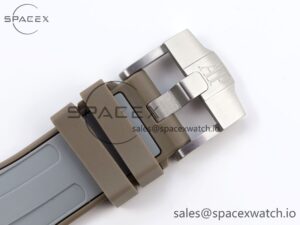 AUDEMARS PIGUET ROYAL OAK OFFSHORE 42MM SS APF 1:1 BEST EDITION BROWN DIAL CERAMIC BEZEL ON GRAY RUBBER STRAP A3126 - Image 25