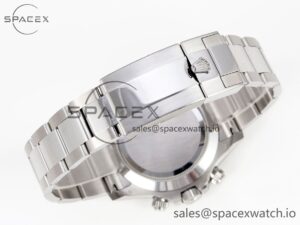Rolex Daytona 116509 Clean 1:1 Best Edition White Dial Arabic Markers on SS Bracelet SA4130 V2 - Image 16