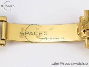 Rolex DayDate 36mm YG/YG Pres Orange Gradient Dial RAF A2834 - Image 28