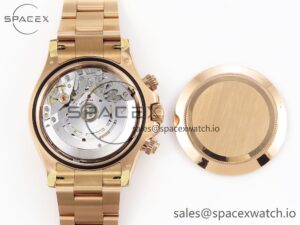 Rolex Daytona 116505 Clean 1:1 Best Edition Black Diamonds Dial on RG Bracelet SA4130 V2 - Image 19