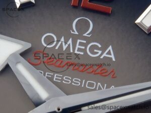 Omega SEAMASTER PLANET OCEAN 6000M ULTRA DEEP 45.5MM SS TF 1:1 BEST EDITION GRAY DIAL ORANGE BEZEL ON SS BRACELET A2824 - Image 9