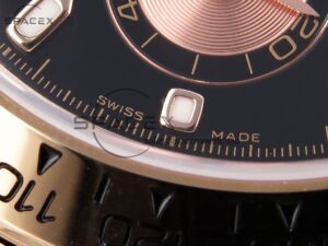 Rolex Daytona 116505 KING 1:1 Best Edition Black/RG Dial on RG Bracelet SA4130 - Image 12
