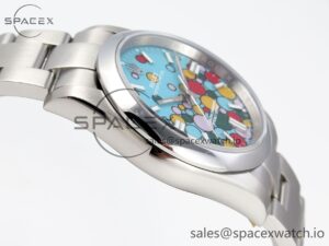 Rolex Oyster Perpetual 126000 36mm KRF 1:1 Best Edition 904L Steel Celebration Dial A2824 - Image 8