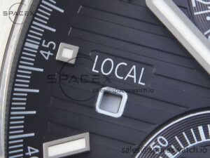 Patek Philippe Nautilus 5990 SS SPPF 1:1 Best Edition Gray Dial on SS Bracelet A28-520 Clone - Image 12