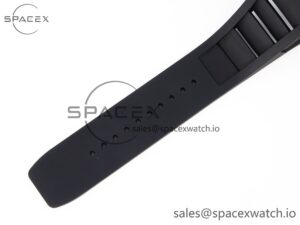 Richard Mille RM035 BLACK CARBON SONIC BEST EDITION SKELETON DIAL ON BLACK RUBBER STRAP CLONE RMUL2 - Image 26