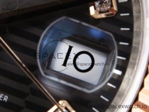 Rolex DateJust 36 SS/RG 126231 VSF 1:1 Best Edition 904L Steel Gray Textured Diamonds Dial on Jubilee Bracelet VS3235 - Image 10