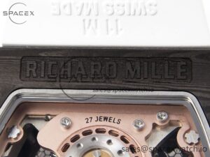 Richard Mille RM21-01 RG Tourbillon RMF Best Edition Skeleton Dial on White Rubber Strap - Image 19
