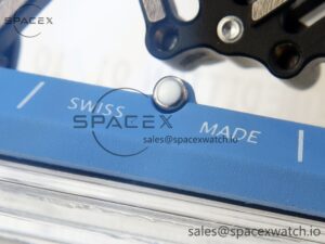 Richard Mille RM035 Transparent RMF Best Edition Skeleton Blue Dial on Translucent Rubber Strap Clone RMUL2 - Image 10