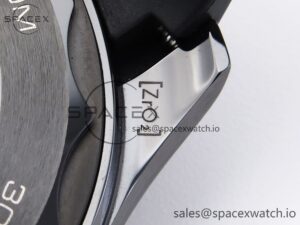 Omega SEAMASTER 300M 43.5MM BLACK CERAMIC VSF 1:1 BEST EDITION BLACK DIAL ON BLACK RUBBER STRAP A8806 - Image 25