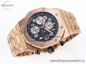 Audemars Piguet Royal Oak Offshore 42mm RG/RG Black/Num APF A3126 - Image 6