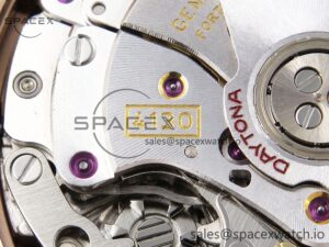 Rolex Daytona 116505 Clean 1:1 Best Edition Black Diamonds Dial on RG Bracelet SA4130 V2 - Image 22