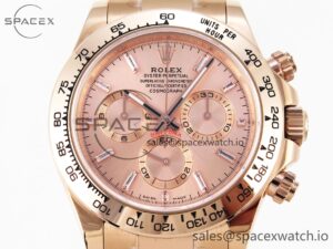 Rolex Daytona 116505 KING 1:1 Best Edition RG Crystal Dial on RG Bracelet SA4130 - Image 2