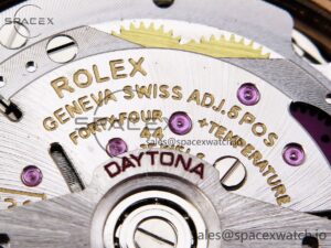 Rolex Daytona 116515 BTF 1:1 Best Edition Black Diamonds Dial on Oysterflex Strap SA4130 V2 - Image 22