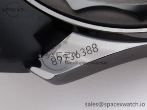 Omega SEAMASTER 300M 43.5MM BLACK CERAMIC VSF 1:1 BEST EDITION BLACK DIAL ON BLACK RUBBER STRAP A8806 - Image 26