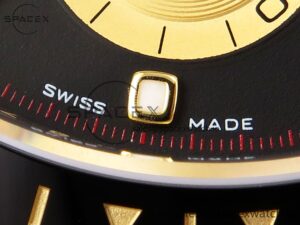 Rolex Daytona 116518 APSF 1:1 Best Edition Black/YG Dial on Oysterflex Rubber Strap SH4130 $808.00 - Image 13