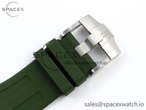 Audermars Piguet Royal Oak Offshore Diver 15710 IPF 1:1 Best Edition Green Dial on Green Rubber Strap SA3120 Super Clone - Image 25
