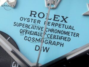 Rolex Daytona DIW Carbon Case and Bezel DIWF Edition White/Blue Dial on Blue Nylon Strap A7750 - Image 9