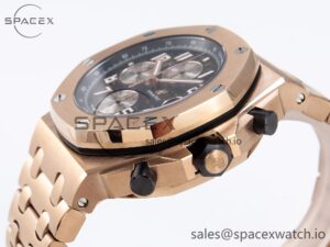 Audemars Piguet Royal Oak Offshore 42mm RG/RG Black/Num APF A3126 - Image 7