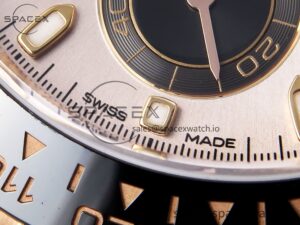 Rolex Daytona 116515 Clean 1:1 Best Edition Silver Dial RG Markers on Oysterflex Strap SA4130 V2 - Image 12