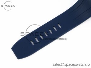 Audermars Piguet Royal Oak Offshore 44mm SS Bezel APF 1:1 Best Edition Blue/Silver Dial on Blue Rubber Strap A4401 - Image 26