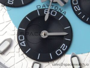 Rolex Daytona DIW Carbon Case and Bezel DIWF Edition White/Blue Dial on Blue Nylon Strap A7750 - Image 11