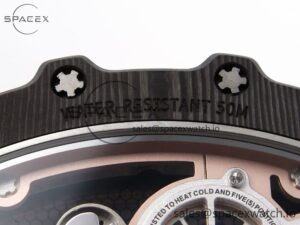 Richard Mille RM21-01 RG Tourbillon RMF Best Edition Skeleton Dial on White Rubber Strap - Image 23