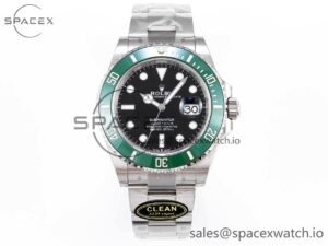 Rolex Submariner 41mm 126610 LV Kermit 904L Steel Clean 1:1 Best Edition VR3235
