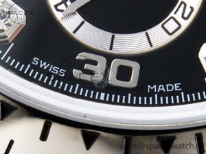 Rolex Daytona 116509 SS OMF Best Edition Black Diamonds Dial on SS Bracelet A7750 (Slim Movement) - Image 12
