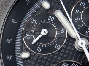 Audermars Piguet Royal Oak Offshore 42mm Black Ceramic APF 1:1 Best Edition Black Textured Dial on Black Rubber Strap A4404 - Image 12