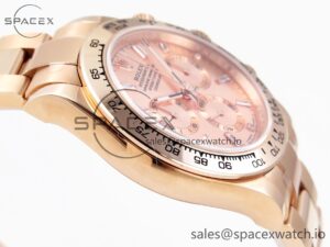 Rolex Daytona 116505 KING 1:1 Best Edition RG Crystal Dial on RG Bracelet SA4130 - Image 8