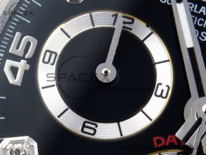 Rolex Daytona 116509 SS OMF Best Edition Black Diamonds Dial on SS Bracelet A7750 (Slim Movement) - Image 13