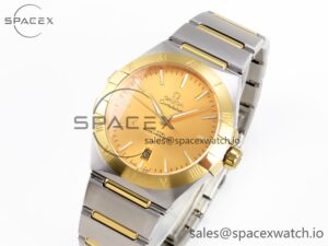 Omega Constellation 39mm SS/RG ASWF 1:1 Best Edition White Dial on SS/RG Bracelet A8800 - Image 4