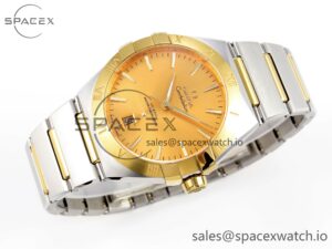 Omega Constellation 39mm SS/RG ASWF 1:1 Best Edition White Dial on SS/RG Bracelet A8800 - Image 6
