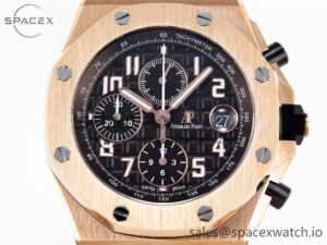 Audemars Piguet Royal Oak Offshore 42mm RG/RG Black/Num APF A3126 - Image 2