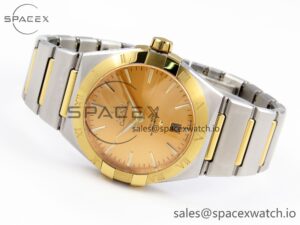 Omega Constellation 39mm SS/RG ASWF 1:1 Best Edition White Dial on SS/RG Bracelet A8800 - Image 5